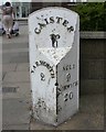 Old Milepost by Yarmouth Road, Caister on Sea parish