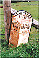 Old Milestone by the B4391, Glanhafon Ucha, Llangynog parish