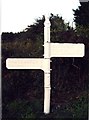 Old Direction Sign - Signpost near Crofthandy, Gwennap parish