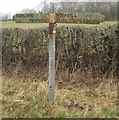 Old Direction Sign - Signpost by crossroads in Newby parish