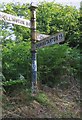 Old Direction Sign - Signpost north of Westcombe Farm, Pitminster parish