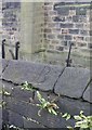 Old Boundary Marker on Holy Trinity boundary wall, Batley Carr