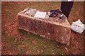 Old Milestone by Hazel Down Farm, Longstock parish