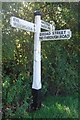 Old Direction Sign - Signpost, A259 Main Road, Icklesham