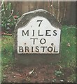 Old Milestone, A370, Farleigh Road, Backwell