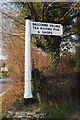 Old Direction Sign - Signpost by the B2036, London Road, Balcombe parish