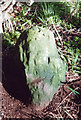 Old Milestone by the A697, Hatchednize, Coldstream parish