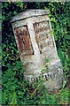 Old Milestone by the A6, entrance to Holly Bank, Forton parish