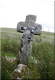 SX6666 : Old Wayside Cross Dean by Two Moors Way, Prior parish by Alan Rosevear