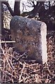 Old Milestone by the A682, Rumney House, Hellifield parish