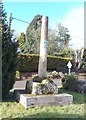 Old Wayside Cross - moved  to Church Street, Naseby parish