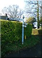 Old Direction Sign - Signpost by Village Road, Hatch Beauchamp