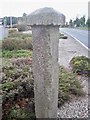 SX0766 : Old Guide Stone by the A389, Priory Road, Bodmin parish by Milestone Society