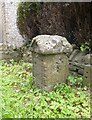 ST6652 : Possible Old Milestone by the B3139, Wells Road, Stratton on the Fosse by A Rosevear