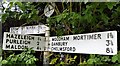 Old Direction Sign - Signpost by Birchwood Road, Cock Clarks, Purleigh parish