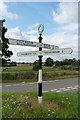 Old Direction Sign - Signpost in Walcot village