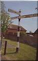 Old Direction Sign - Signpost by the B376, Laleham, Ashford parish