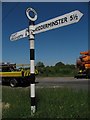 Old Direction Sign - Signpost by the A442, Fenn Green, Alveley