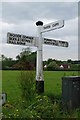 Old Direction Sign - Signpost in Rushlake Green, Warbleton parish