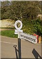 Old Direction Sign - Signpost by Shipton Road, Shipton Gorge parish