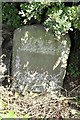 Old Milestone by the B4580, west of Llawnt, Oswestry Rural parish