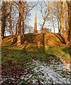 Site of Forres Castle and Motte