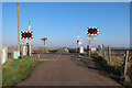 Level crossing, North Fen