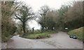 Fork in land near Pennard