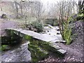 Footbridge over Hebble Brook at Jumples, Mixenden