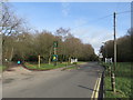 TQ2255 : Mere Road, Walton-on-the-Hill by Malc McDonald