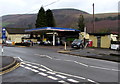 Gulf filling station in Ynysboeth