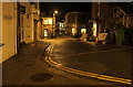 Foundry Street, Wadebridge, by night