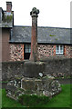 Old Wayside Cross - moved to Porlock churchyard