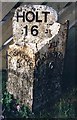 Old Milepost by the B1149, Holt Road, Horsford parish