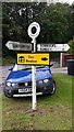 Old Direction Sign - Signpost by Redbridge Lane, Hillyfields