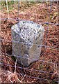 Old Milestone by the B846, Glengoulandie, Dull parish