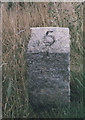 Old Milestone by the A76, near Glengower, Holywood parish