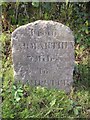 Old Milestone by the B4301, Bronwydd parish