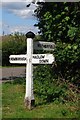 Old Direction Sign - Signpost by Waghorns Lane, Hadlow Down