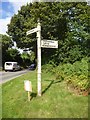 Old Direction Sign - Signpost by the B3302, Pengelly Cross, Breage parish