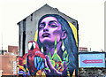 J3374 : Street art, Gresham Street, Belfast (February 2019) by Albert Bridge
