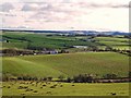 NS3112 : Farmland Near The A77 by Mary and Angus Hogg
