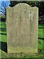 TQ7237 : Grave Stone by Goudhurst Church by Oast House Archive