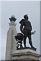SX4753 : Drake and Naval Memorial by N Chadwick