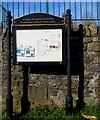 Gelligaer & Penybryn Partnership noticeboard in Gelligaer