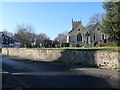 Raised churchyard, Adwick le Street