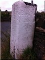 SE0621 : Old Guide Stone by the B6113, Rochdale Road, Halifax parish by Milestone Society