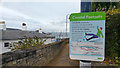 SZ0378 : Warning sign on coast path towards Peveril Point, Swanage by Phil Champion