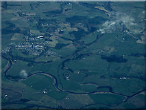 NX8693 : Thornhill from the air by Thomas Nugent