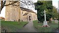 War memorial in the grounds of St Mary